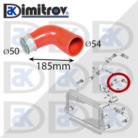 Маркуч турбо Audi A3 Seat Altea Leon Toledo Skoda Octavia Superb Volkswagen Caddy Eos Golf Jetta Passat Touran